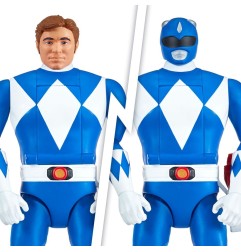 Power Rangers - Mighty Morphin  Action Figure Auto-Morphin Blue Ranger 12 cm