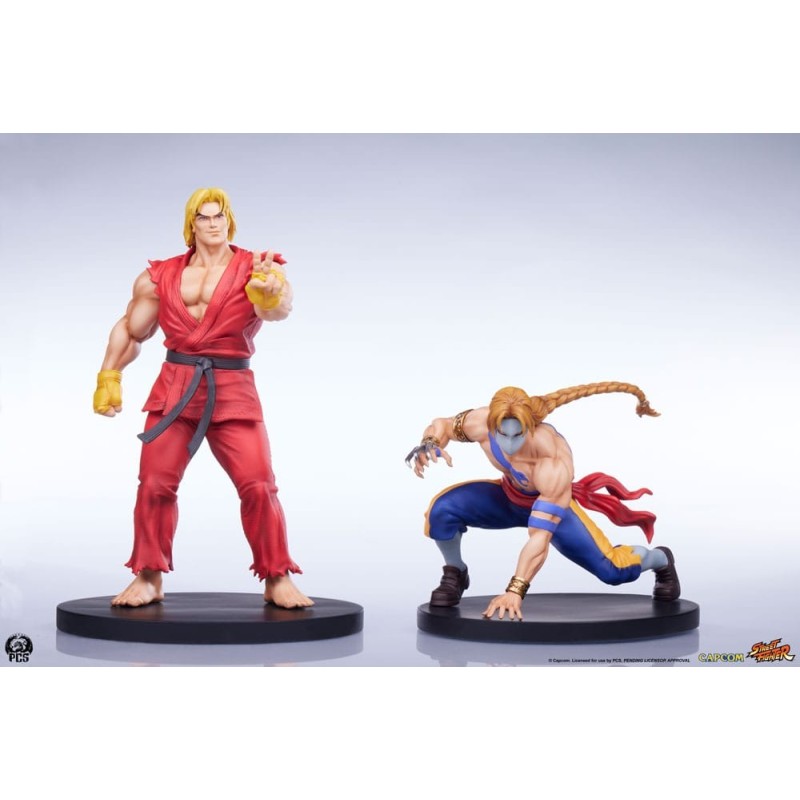Street Fighter Street Jam - Statuettes 1/10 Ken & Vega