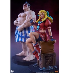Street Fighter - Street Jam Statuen 1/10 Karin & E. Honda