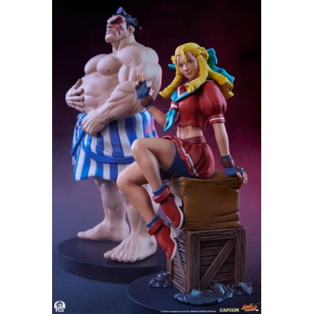 Street Fighter - Street Jam Statuen 1/10 Karin & E. Honda
