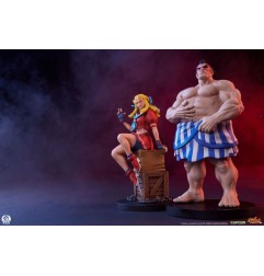 Street Fighter - Street Jam Statuen 1/10 Karin & E. Honda