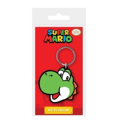 Super Mario - Porte-clés caoutchouc Yoshi 6 cm