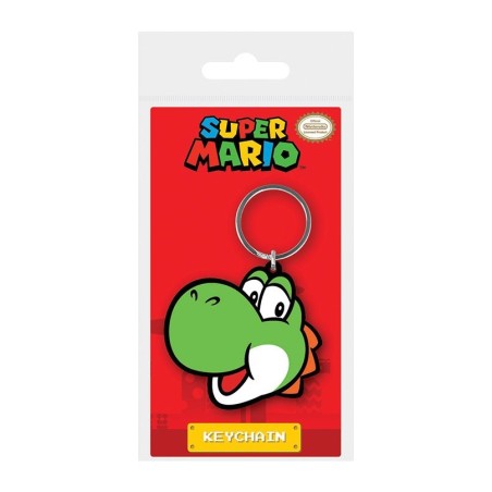 Super Mario - Porte-clés caoutchouc Yoshi 6 cm