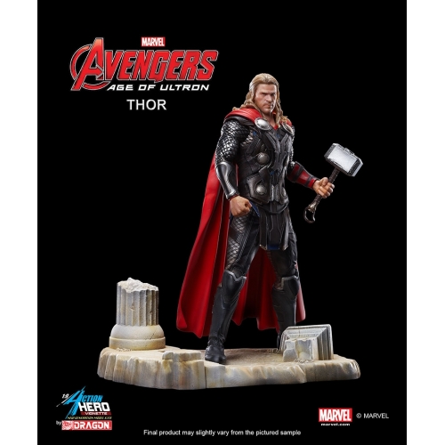 Avengers L'Ère d'Ultron - Statuette PVC Action Hero Vignette 1/9 Thor 20 cm