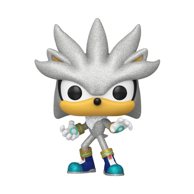 Sonic - The Hedgehog - Sonic The Hedgehog POP! Games Vinyl Figure Silver The Hedgehog (FL) 9 cm