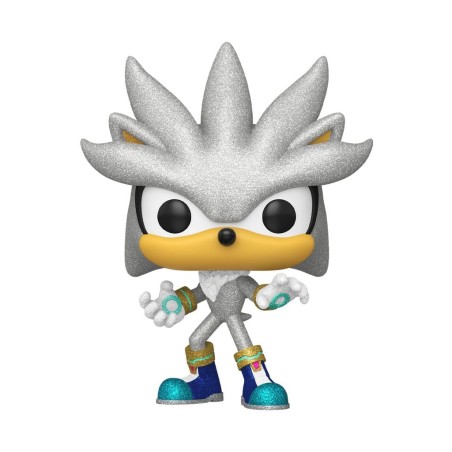 Sonic - The Hedgehog - Sonic The Hedgehog POP! Games Vinyl Figure Silver The Hedgehog (FL) 9 cm