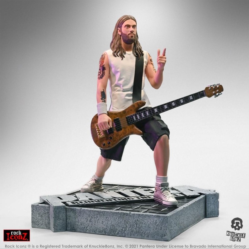 Pantera - Rock Iconz Statue Rex Brown (Reinventing the Steel) 22 cm