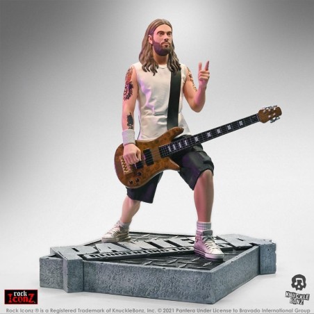 Pantera - Rock Iconz Statue Rex Brown (Reinventing the Steel) 22 cm