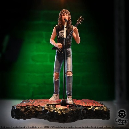 Death - Rock Iconz Statue Chuck Schuldiner II 22 cm