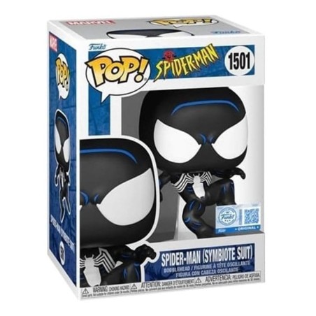 Spider-Man - POP! Marvel Vinyl Figure Black Suit Spidey 9 cm