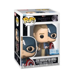 Marvel - POP! Vinyl Figure Split- Cap/Steve Exclusive 9 cm