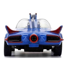 Batman Classic TV Series - Réplique métal 1/32 Classic Batmobile 1966 Cartoon Ver.