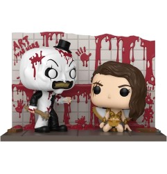 Terrifier - 2 POP Moments Vinyl Figures Art vs Sienna 9 cm