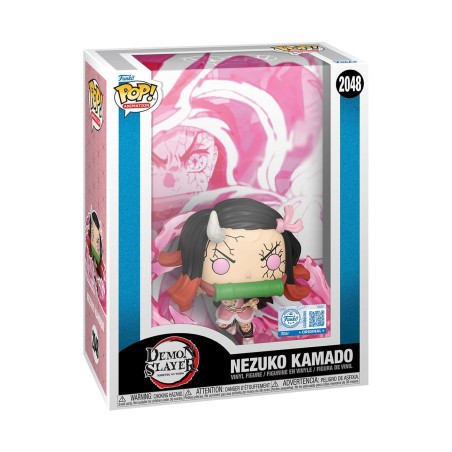 Demon Slayer: Kimetsu no Yaiba - Figurine POP! Cover Nezuko 9 cm