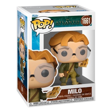 Atlantide, l'empire perdu - Figurine POP! Milo 9 cm