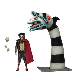 Beetlejuice - Pack de 2 figurines Ultimate "Matador" Beetlejuice and Sandworm 18 cm
