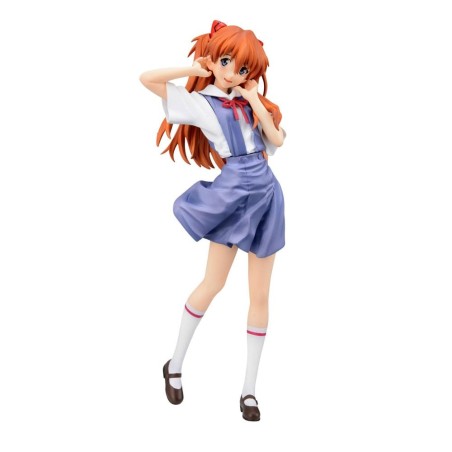 Evangelion - Neon Genesis XStellar PVC Statue Asuka Uniform Ver. 21 cm