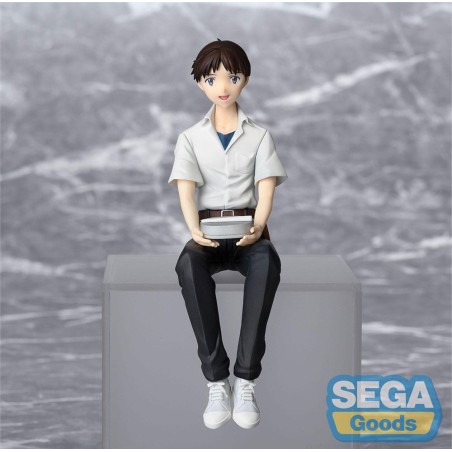 Evangelion - Rebuild of  PM Perching PVC Statue Shinji Ikari  New Theatrical Edition 14 cm