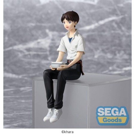 Rebuild of Evangelion - Statuette PM Perching Shinji Ikari Evangelion New Theatrical Edition 14 cm