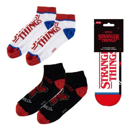 Stranger Things - Ankle socks 2-packs 38-45