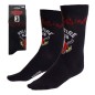 Stranger Things - Paire de Chaussettes Hellfire Club Black 38-45