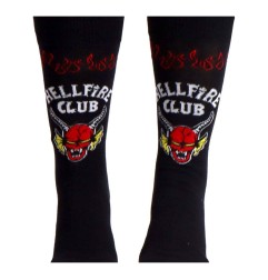 Stranger Things - Paire de Chaussettes Hellfire Club Black 38-45