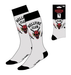 Stranger Things - Paire de Chaussettes Hellfire Club White 38-45