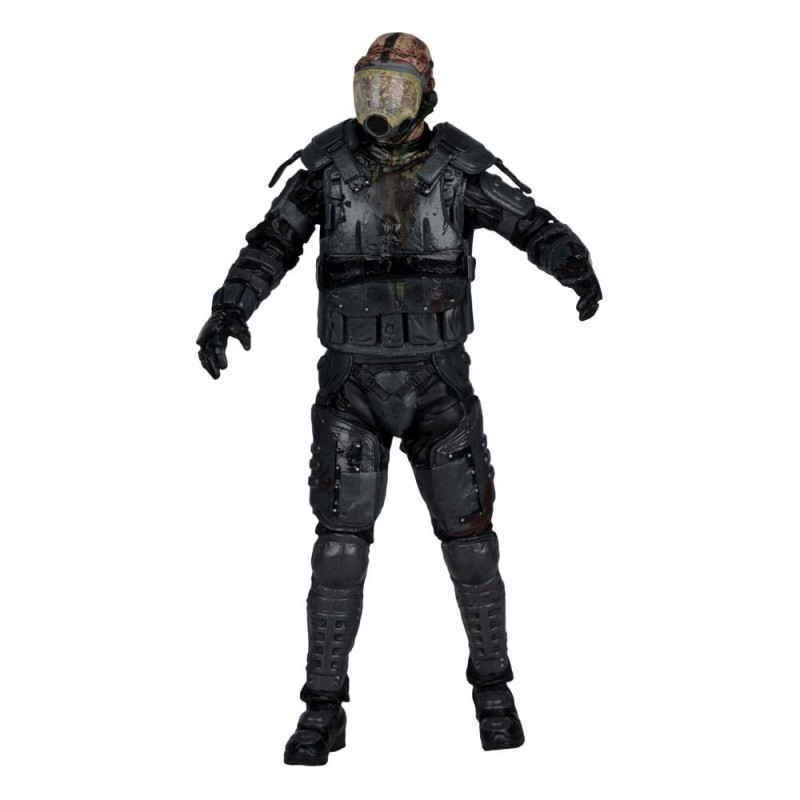 The Walking Dead - Figurine Gas Mask Zombie (Saison 4) 13 cm