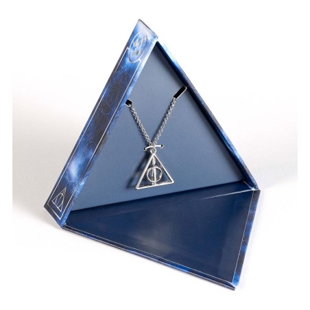 Harry Potter - Coffret cadeau Reliques de la Mort collier pendentif tournant (Argentée)