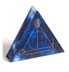 Harry Potter - : Deathly Hallows spinning Necklace Gift Set (Silver Tone)