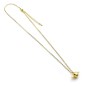 Harry Potter - Necklace Golden Snitch Charm (Golden Tone)