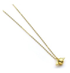 Harry Potter - Collier breloque Golden Snitch (Doré)