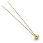 Harry Potter - Necklace Golden Snitch Charm (Golden Tone)