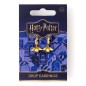 Harry Potter - Paire de boucles d'oreilles Golden Snitch (Doré)