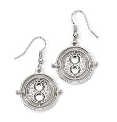 Harry Potter - Paire de boucles d'oreilles Time Turner (Argenté)