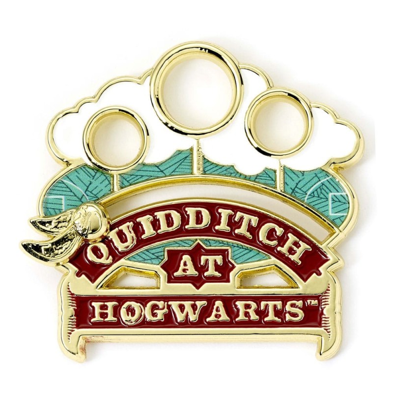 Harry Potter - Badge à épingle Quidditch (Doré) Harry Potter - Badge à épingle Quidditch (Doré)