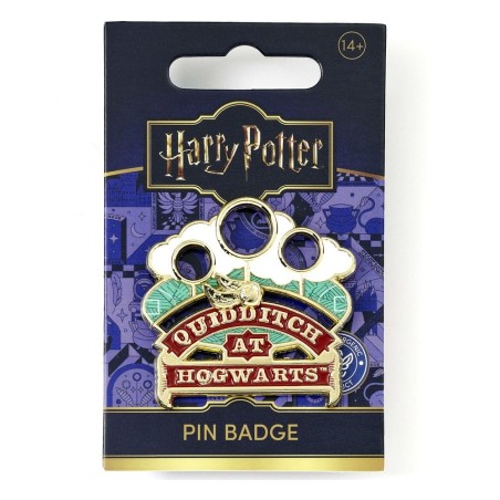 Harry Potter - Badge à épingle Quidditch (Doré)