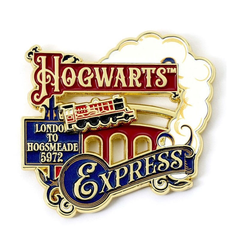 Harry Potter - Badge à épingle Hogwarts Express (Doré)