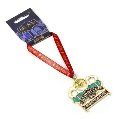 Harry Potter - Tree ornament Quidditch (Golden Tone)