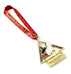 Harry Potter - Tree ornament Hogwarts in the Snow (Golden Tone)