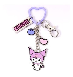Hello Kitty - Porte-clés avec breloques Kuromi 15 cm