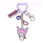 Hello Kitty - Key Chain with Kuromi Charms 15 cm