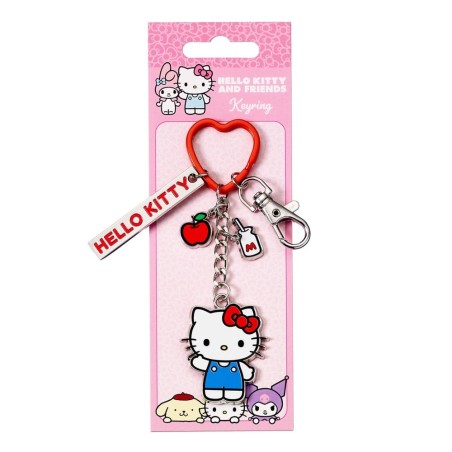 Hello Kitty - Porte-clés avec breloques Hello Kitty 15 cm