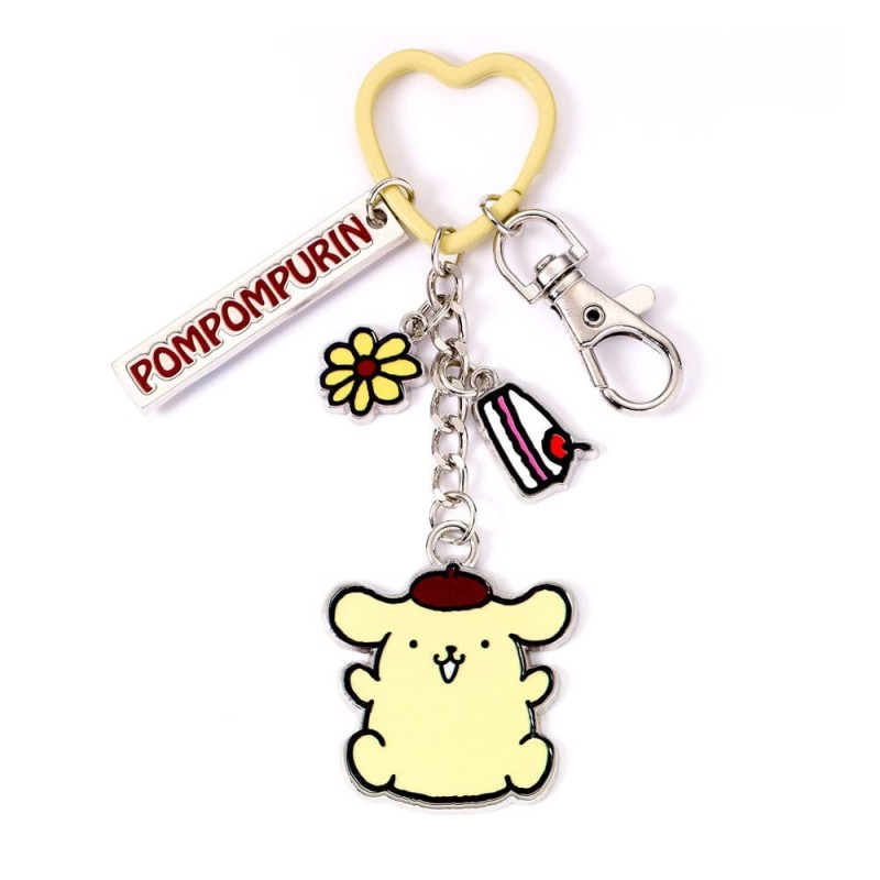 Hello Kitty - Key Chain with Pompompurin Charms 15 cm Hello Kitty - Key Chain with Pompompurin Charms 15 cm
