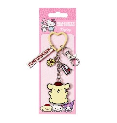 Hello Kitty - Key Chain with Pompompurin Charms 15 cm