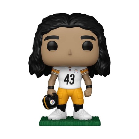 NFL - : Legends POP! Sports Vinyl Figure Legends- Troy Polamalu(Steelers) 9 cm