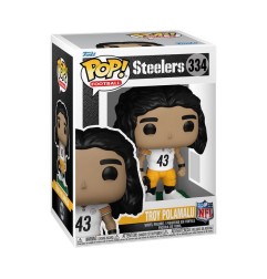 NFL - : Legends POP! Sports Vinyl Figure Legends- Troy Polamalu(Steelers) 9 cm