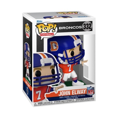 NFL - : Legends POP! Sports Vinyl Figure Legends- John Elway(Broncos) 9 cm
