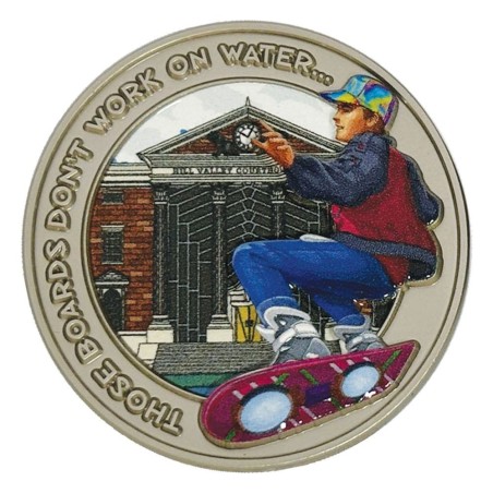 Back To The Future - Collectable Coin Hoverboard Limited Edition
