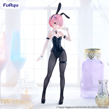 Re:Zero - BiCute Bunnies PVC Statue Ram Bicolor Ver. 30 cm